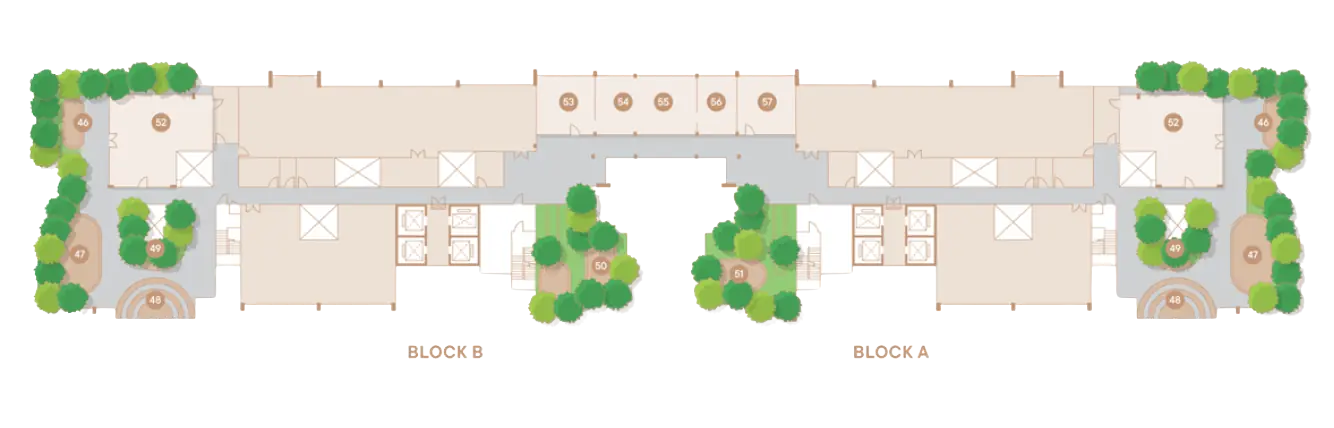 Facilities at level 41